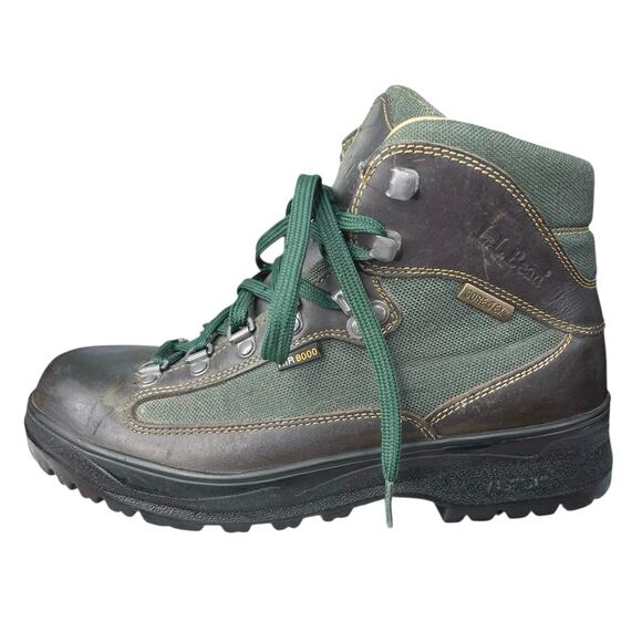 Vintage L.L. Bean Women’s Cresta Green Gore Tex Hiking Boot Size US 8 - Picture 3 of 13